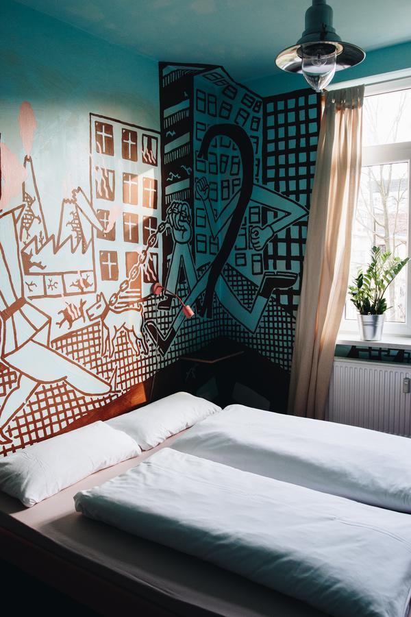 Hostel & Garten Eden Lipsk Zewnętrze zdjęcie